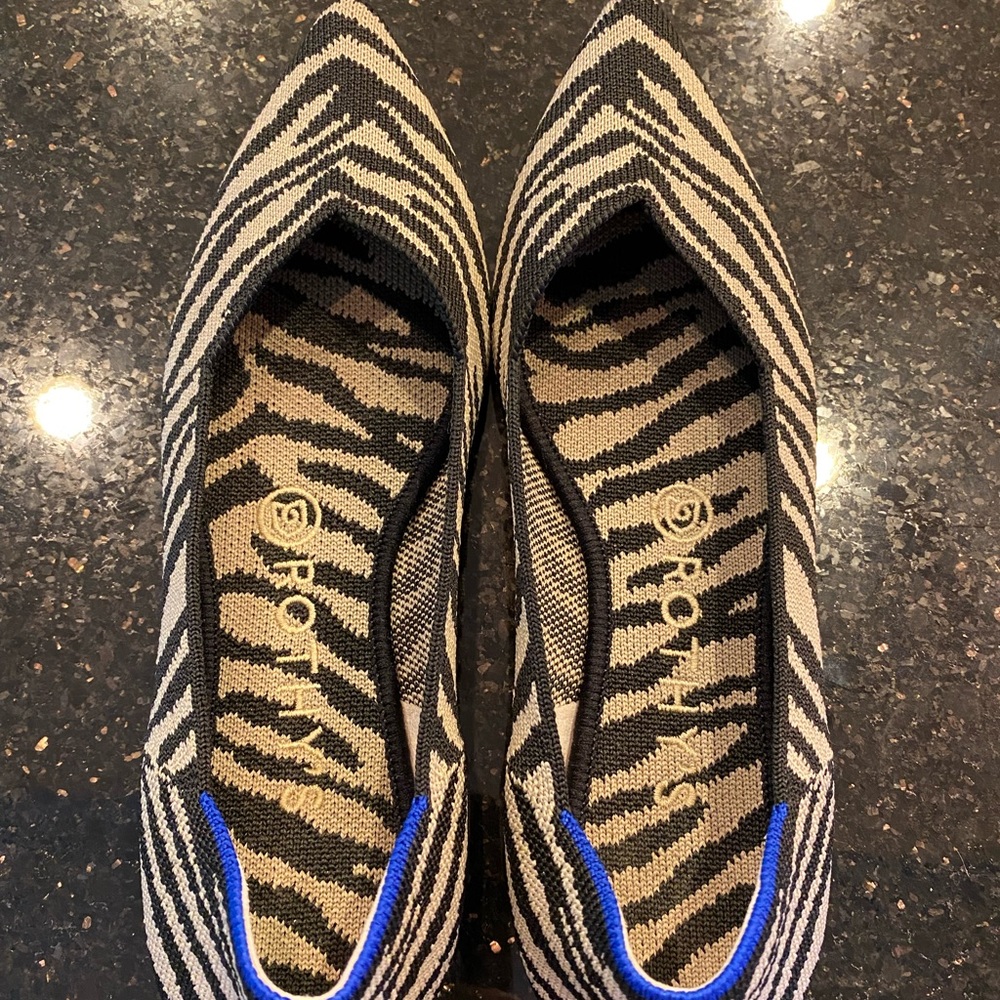 Rothys zebra points!